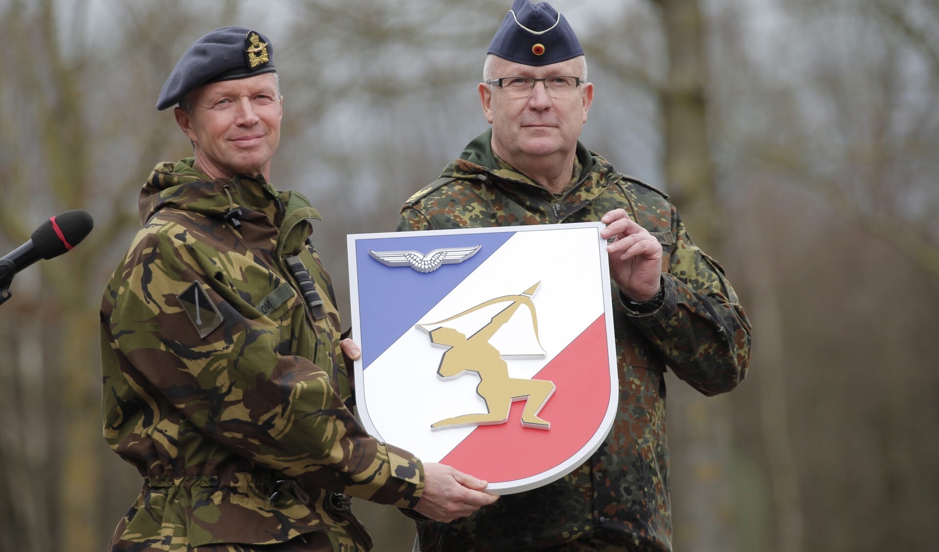 Nederland en Duitsland integreren een deel van hun luchtverdedigingscapaciteiten. Foto: Ministerie van Defensie. 