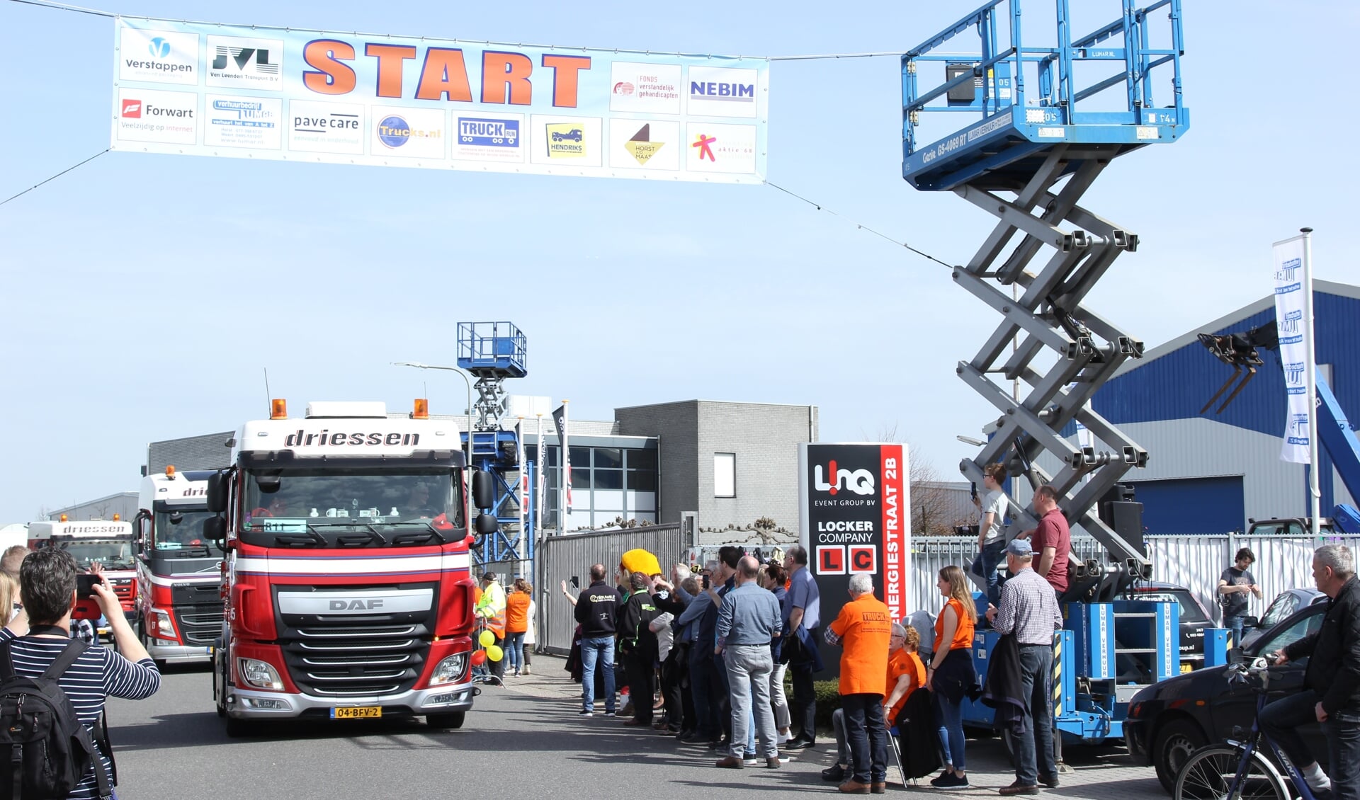 Ruim driehonderd trucks namen deel aan editie 2018 van Truckrun Horst. Foto: Simone Swinkels