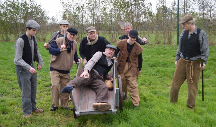 Theaterspektakel Weg uit de Peel. Foto: De Theatermakers.