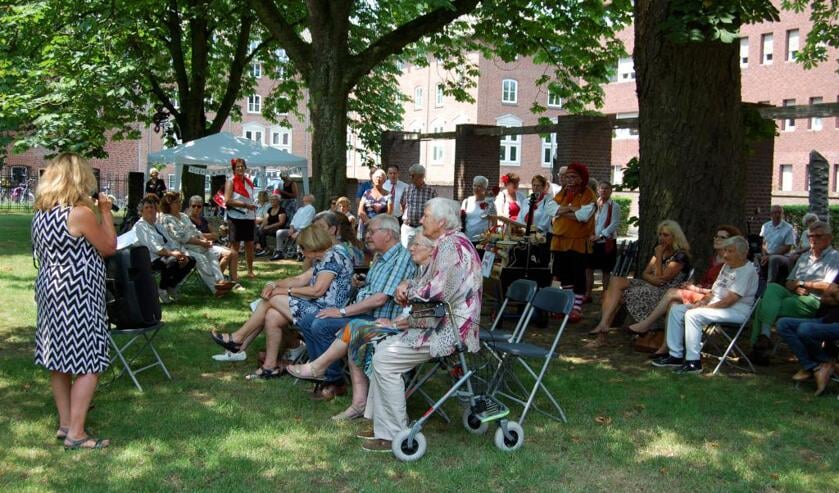 De Engelse tuin is zaterdag geopend.