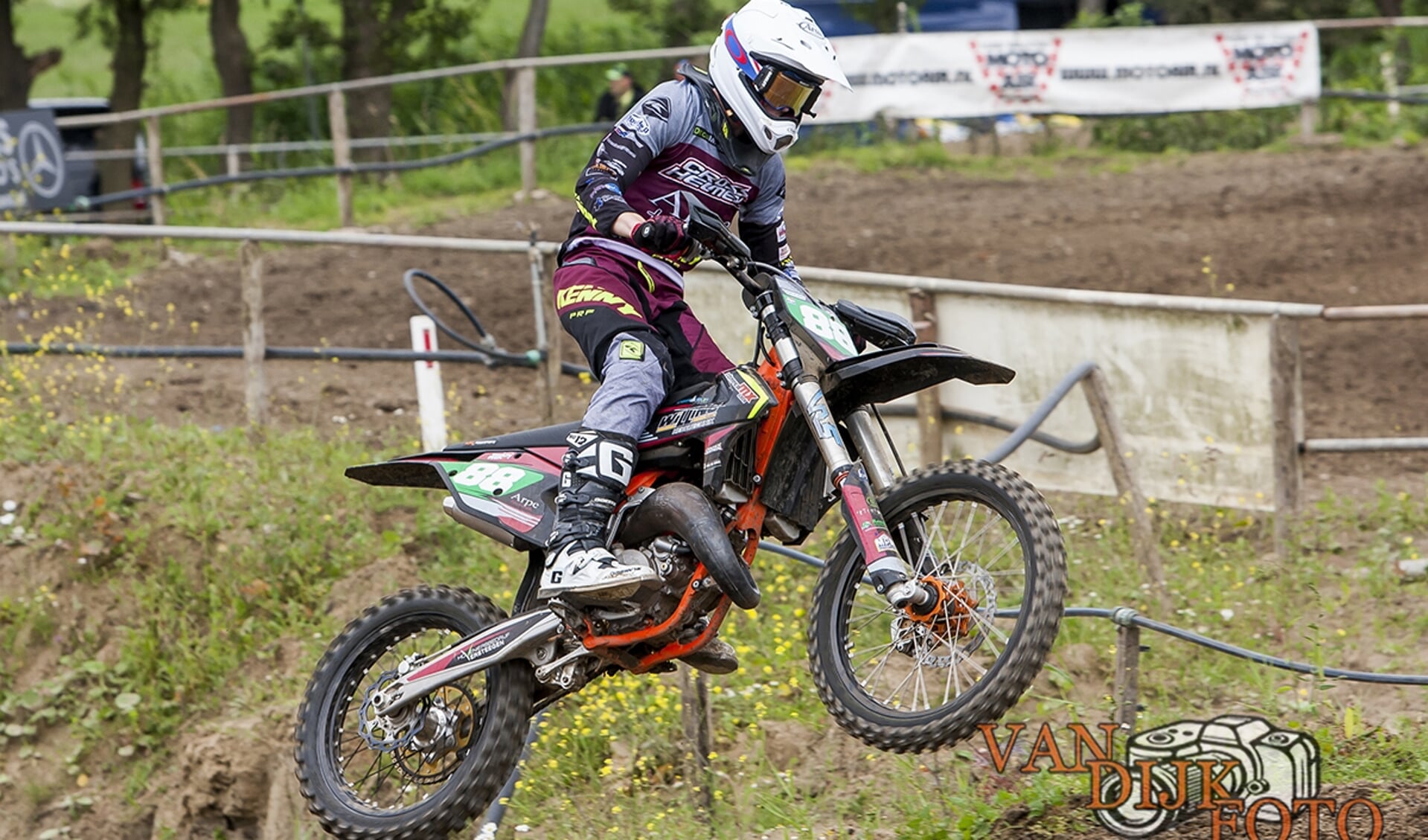 Juup Tax behaalde het podium in Geldermalsen. Foto: Wilco van Dijck. 