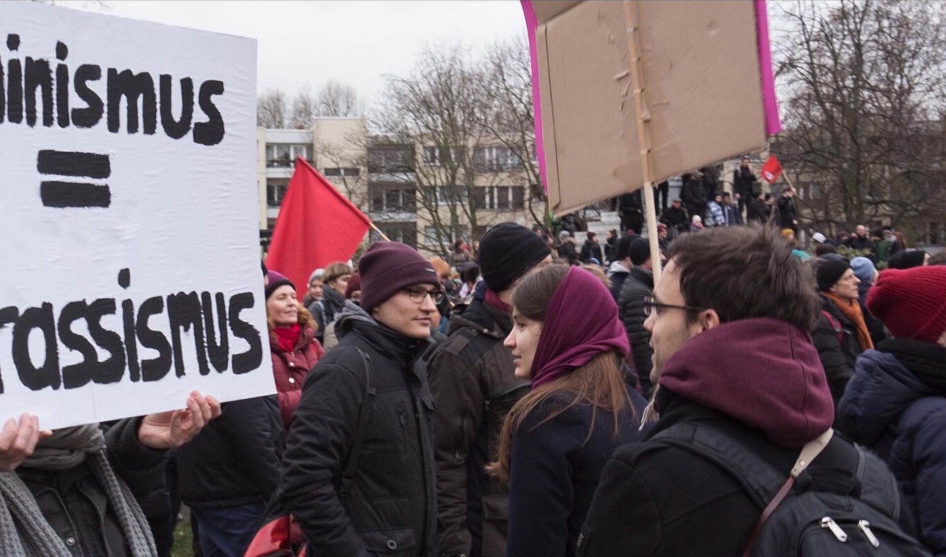 Een beeld uit Paradogma. 