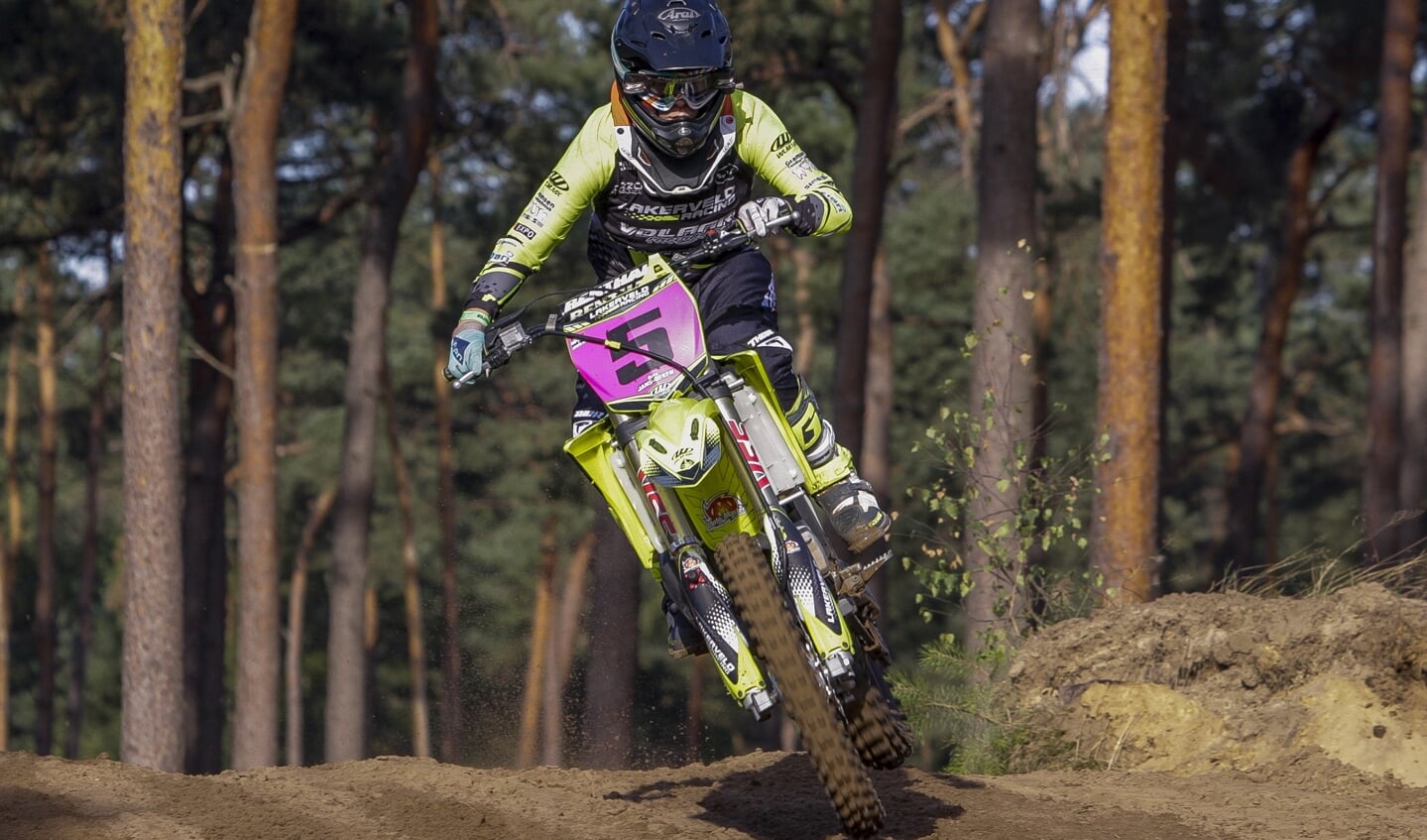 Britt Jans-Beken croste in Deurne naar de eerste plaats. Foto: Wilco van Dijk