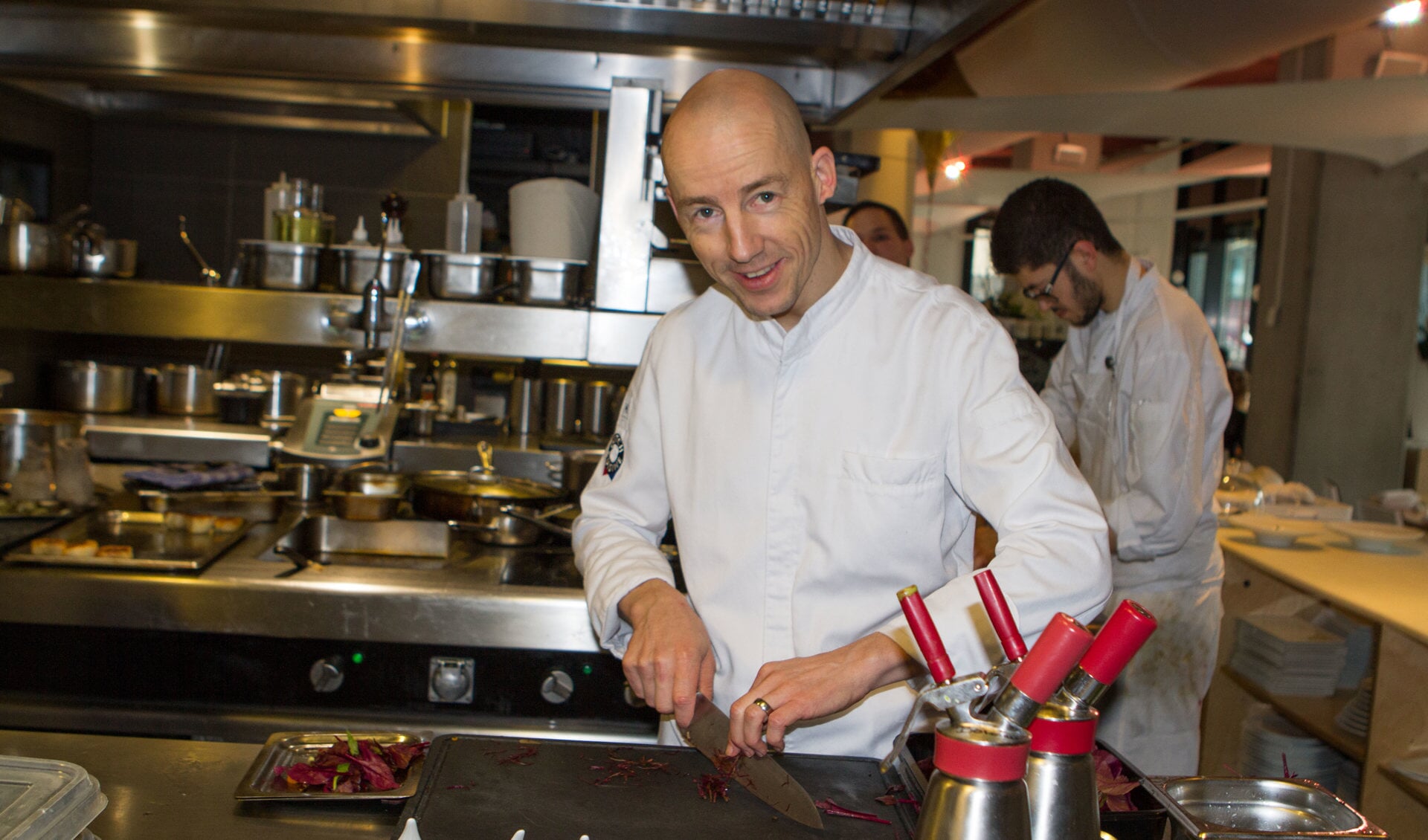 Chef-kok Luc Kusters uit Leunen. Foto: Christ van den Munckhof