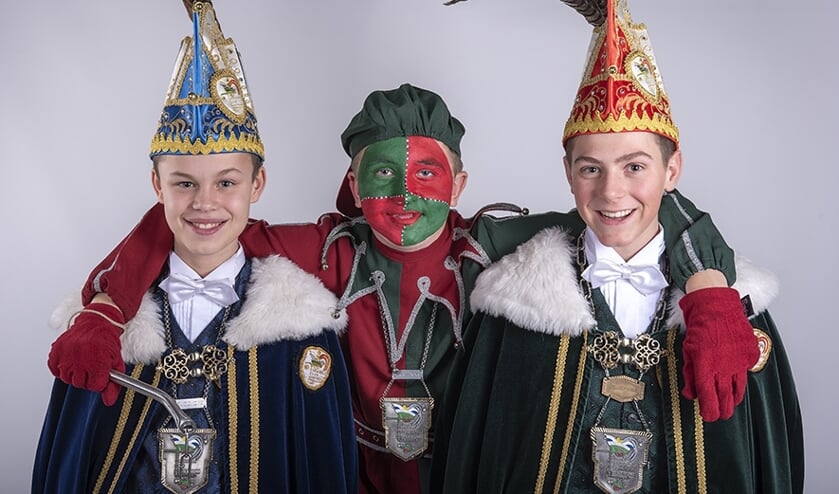 Het jeugdtrio van De Karlingels. Foto: Ben Kamphuis.