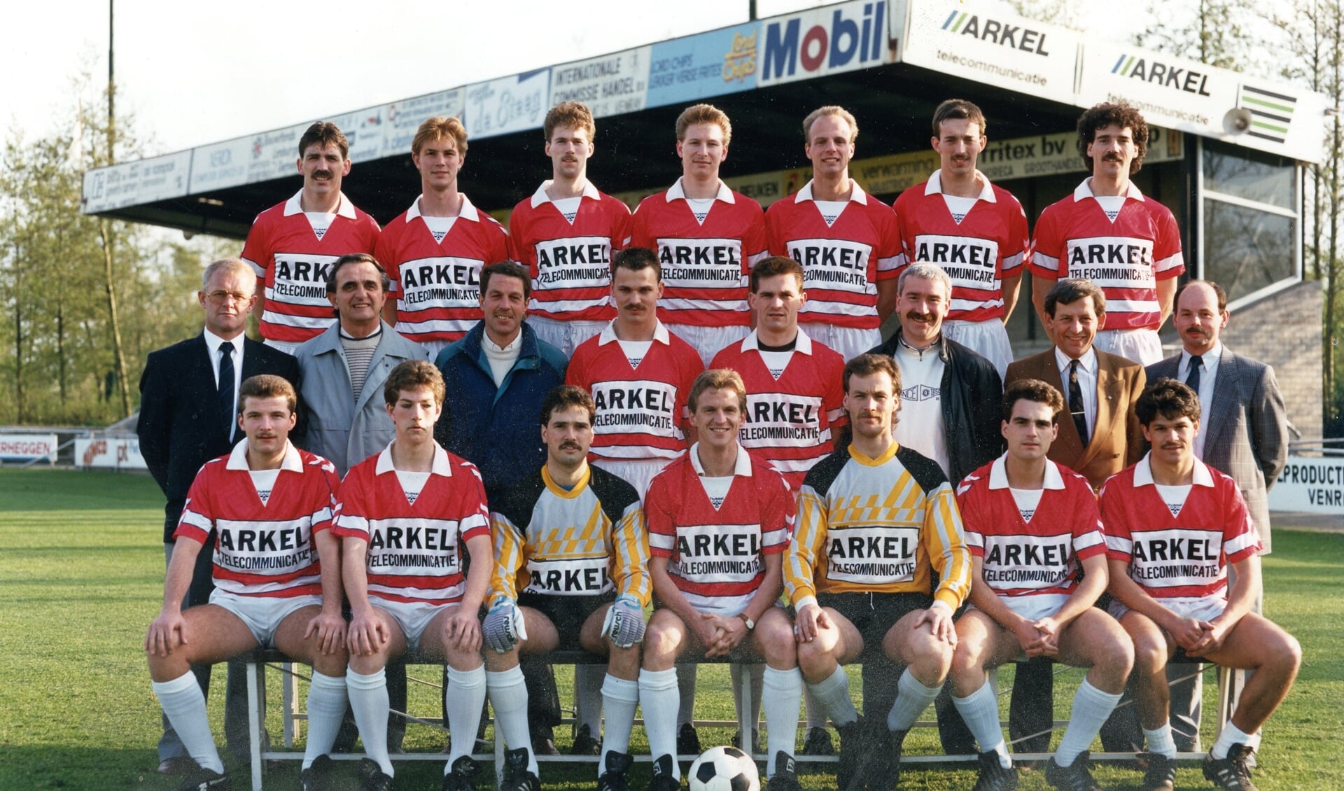 SV Venray pakte de titel in de hoofdklasse in 1989. 