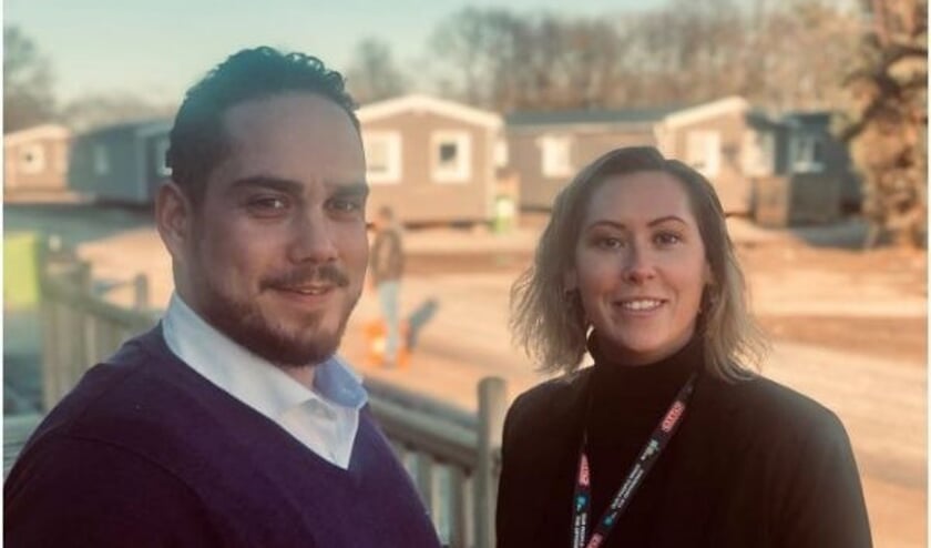 De directie van Kafra: links Robert Kurzak, rechts Maggie van den Akker.