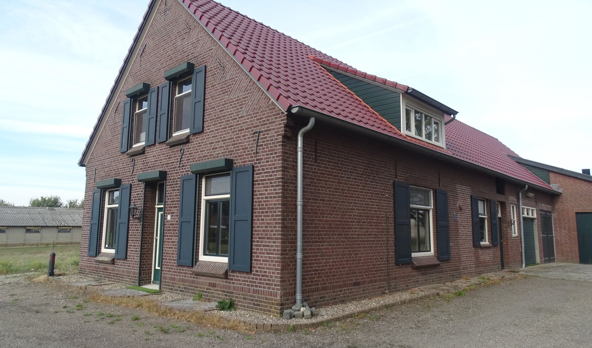 De woning aan de Antoniusstraat 20 in Blitterwijck.