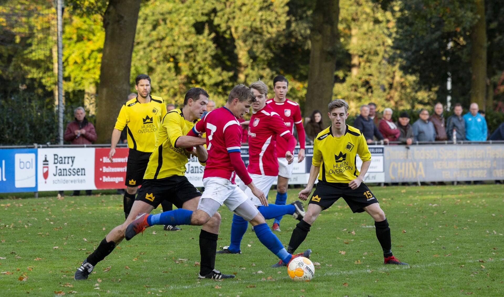 Een foto van een eerdere ontmoeting tussen SSS'18 en Venray. 