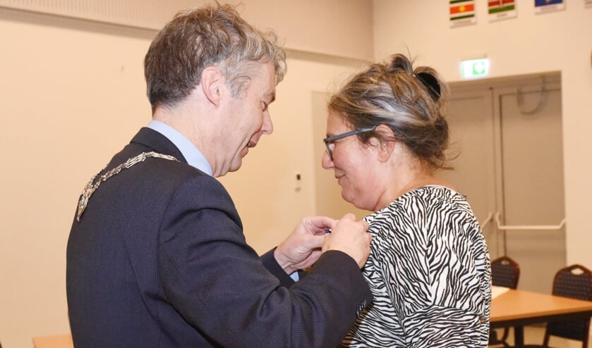 Petra van Duijnhoven is maandagavond koninklijk onderscheiden.