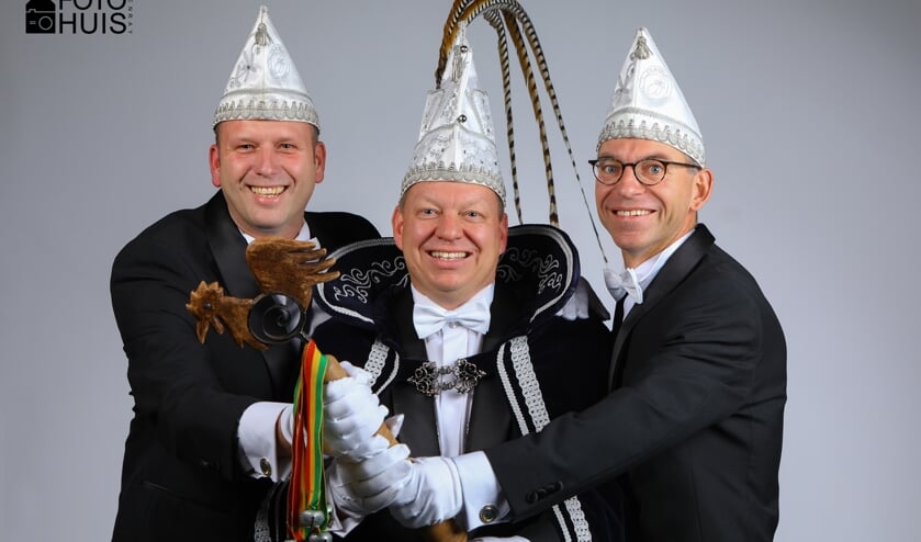 Prins Coen I met zijn adjudanten Emiel en Alex.