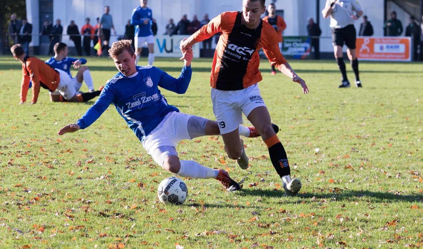 SV Venray en Venlosche Boys deelden zondag de punten: 2-2. 