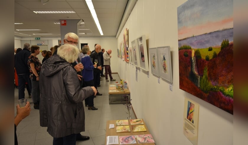 Foto gemaakt tijdens de officiële opening van de expositie WADT op vrijdag 4 oktober.