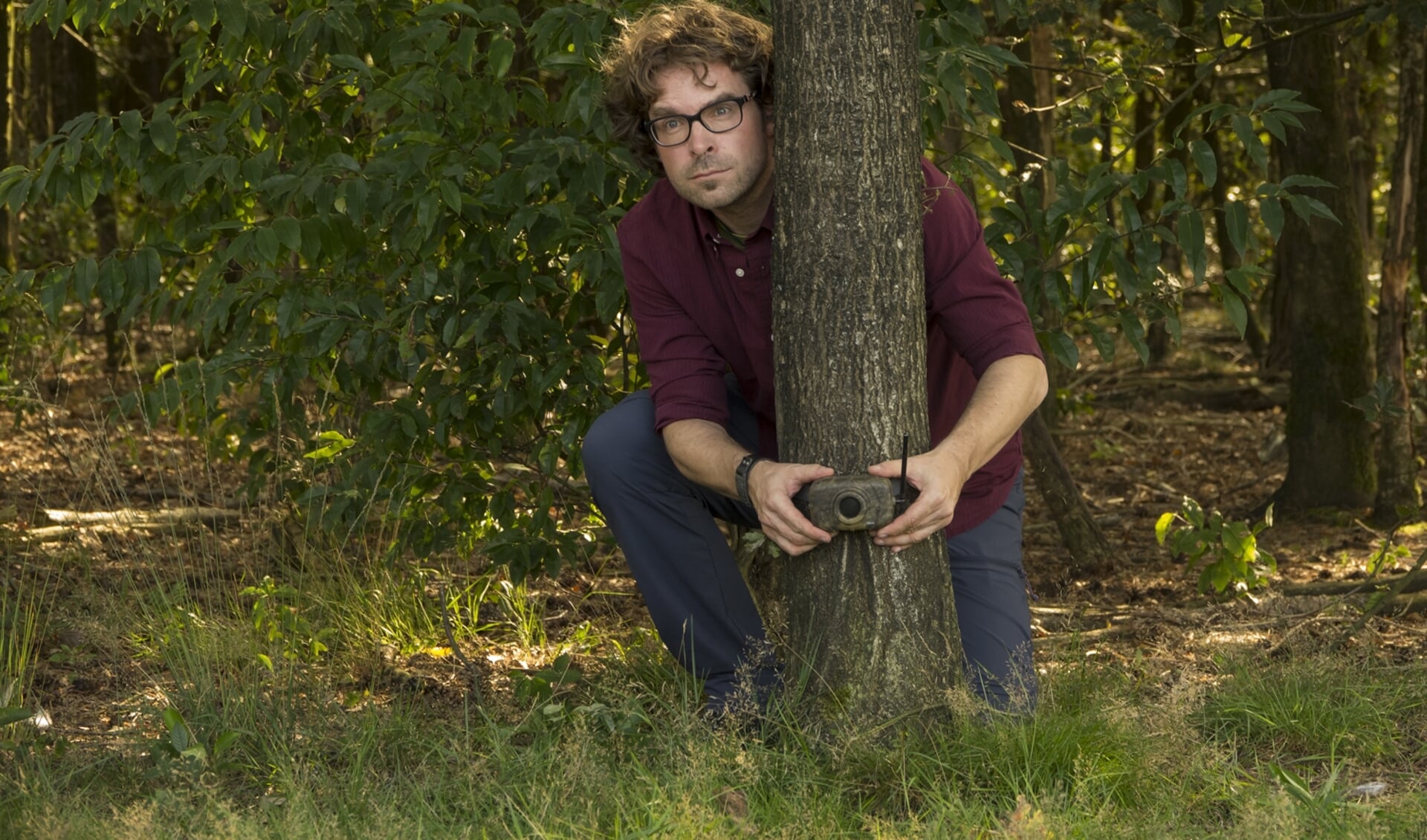 Hugh Jansman vertelt op maandag 18 november over natuurbeheer en beleving – ervaringen met wolven en hoefdieren. 