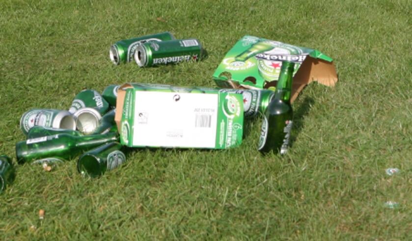 Een boete voor het dumpen van afval bedraagt 104 euro.