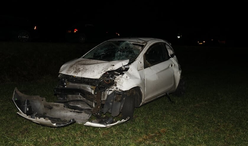 De auto is total loss.