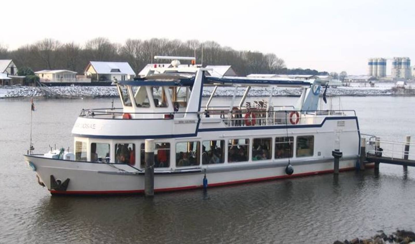 Boottocht IVN  over de Maas op zondag 9 januari. 
