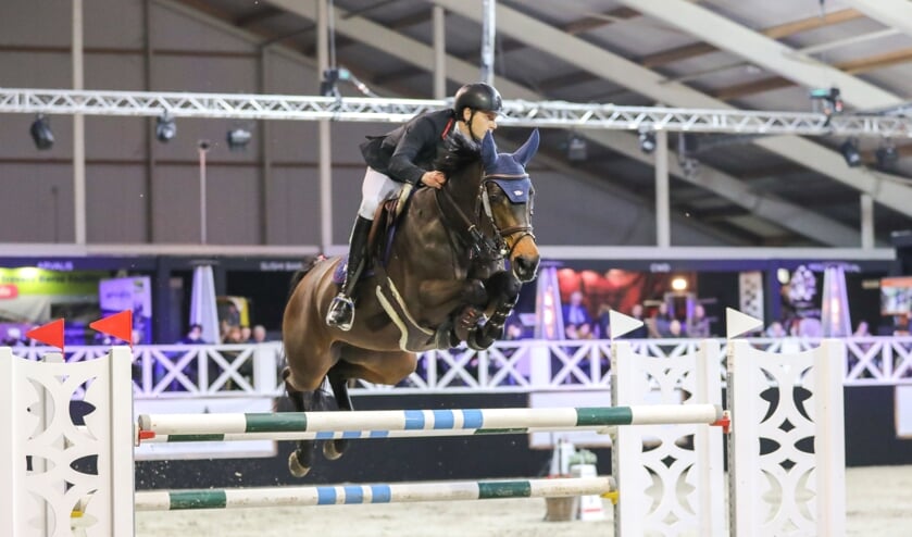 Leopold van Asten was met Miss Untouchable goed op dreef in Kronenberg. Foto: Eva van Adel.