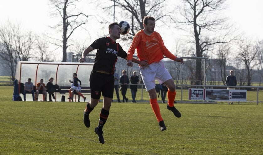 Leunen was zondagmiddag te sterk voor Sporting ST: 3-0. Foto: Jolijn van Goch