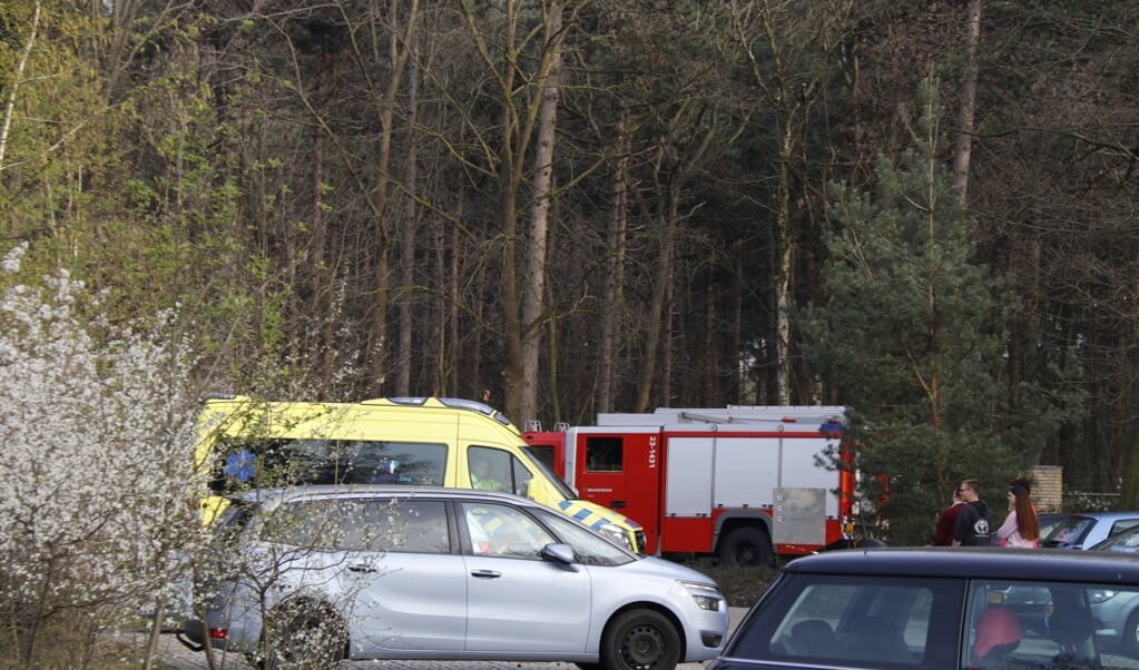 De hulpdiensten rukten zaterdag uit naar een brand in crematorium Boschhuizen. Foto: SK-Media. 
