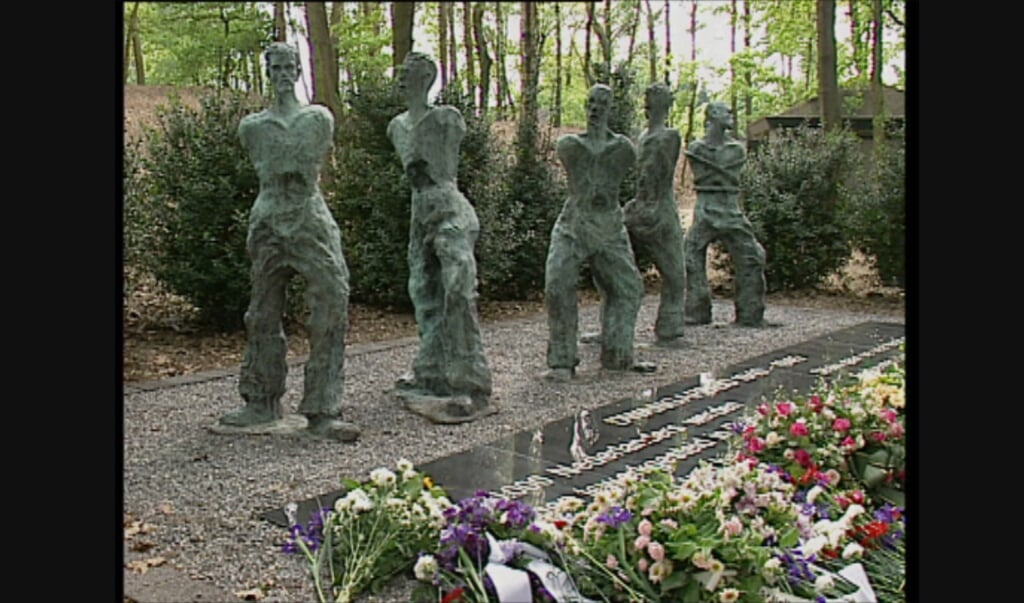 Monument als erkenning voor alle dwangarbeiders in WOII. 