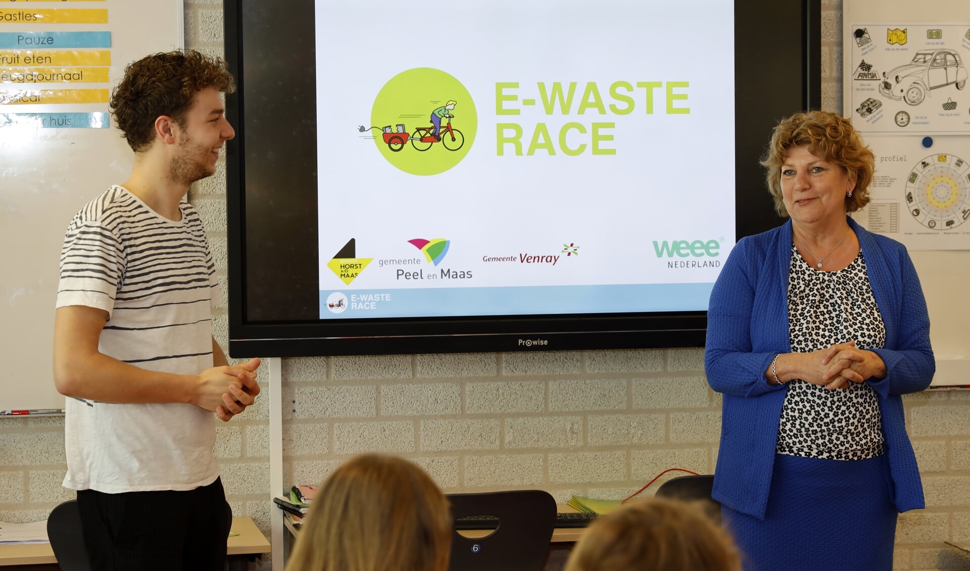 Coninxhof en De Klimboom uit Venray en St. Oda uit Ysselsteyn doen mee aan de E-waste Race. 