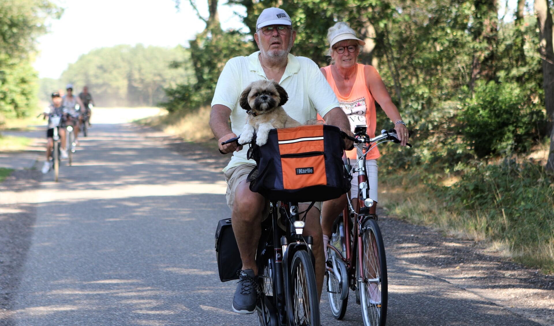 Deelnemers van de Fietsvierdaagse in 2019.