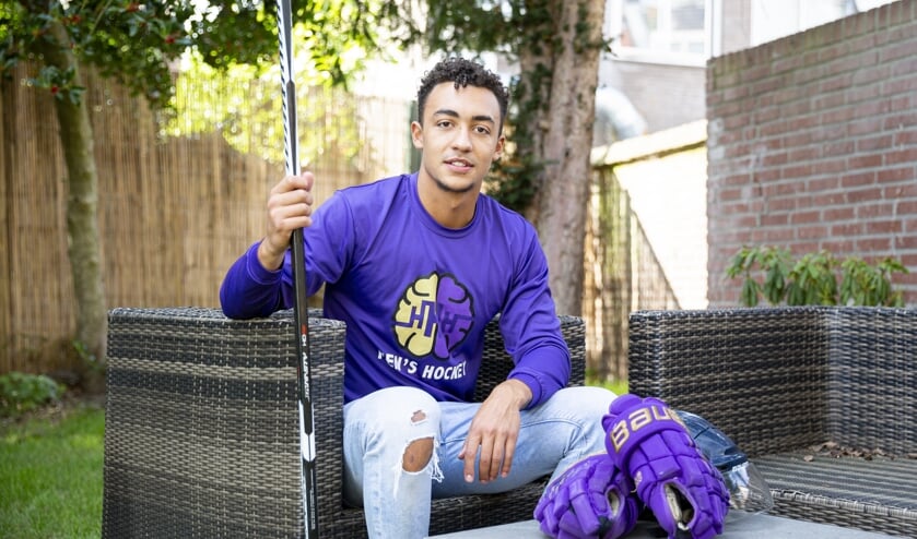 <p>Noah Muller heeft zijn debuut voor de Tilburg Trappers al gemaakt in januari.</p>