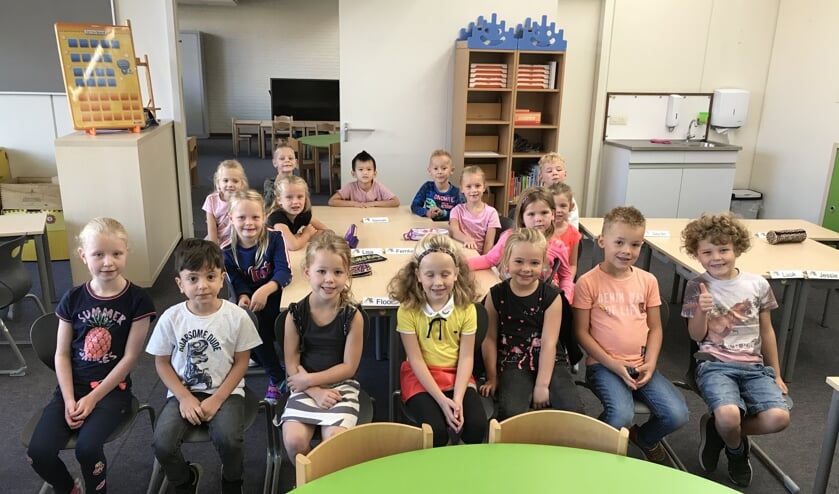 Eerste schooldag na de zomervakantie, ook voor groep 3 van basisschool EigenWijs.