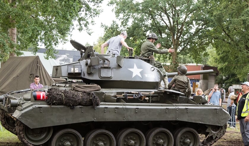 Meerijden in WOII-voertuigen is mogelijk tijdens het Santa Fe Event.