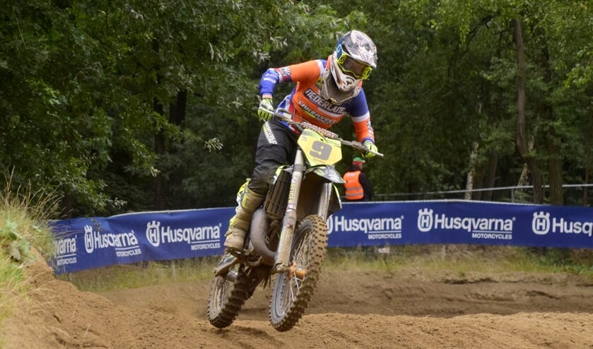 Britt Jans-Beken pakte de dagzege bij het EK dames in Groesbeek.