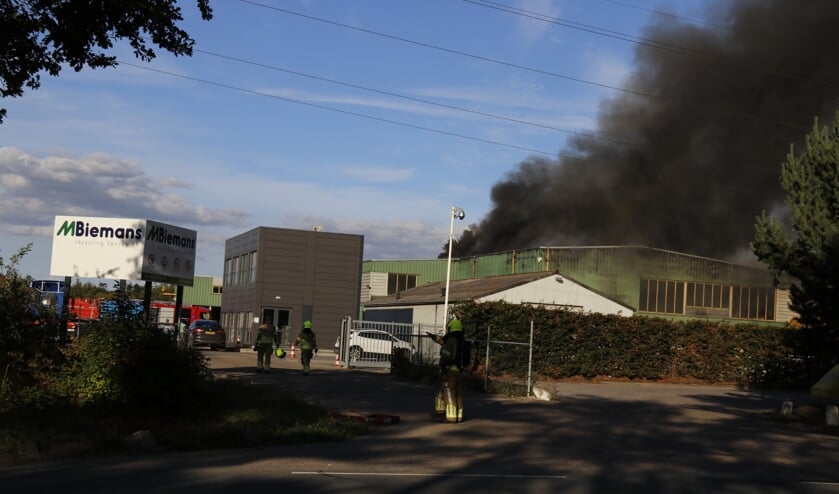 Brand bij Venrayse afvalverwerker.