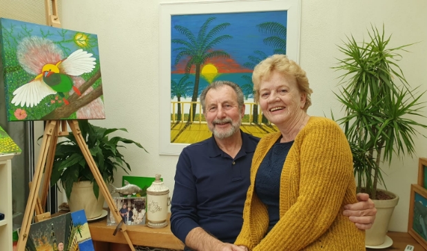 Mat en Yvonne Wijers pas 50 jaar getrouwd.