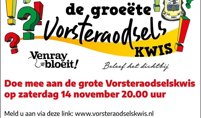 <p>Het vastelaovesseizoen in coronatijd begint zaterdagavond met de groeëte Vorsteraodselskwis op Peel en Maas TV.</p>