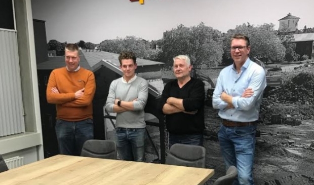 Wiljan Laarakkers, Boyk Martens, Wim Martens, Marcel Laarakkers