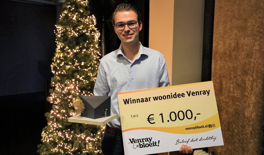 <p>Rick Abelen, winnaar van Woonidee Venray. </p>