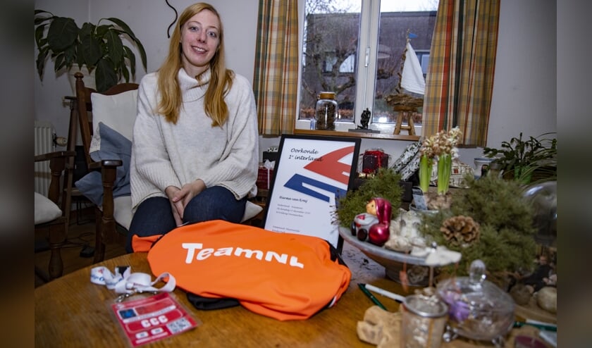 <p>Handbalster Harma van Kreij uit Geijsteren. </p><h1><br></h1>