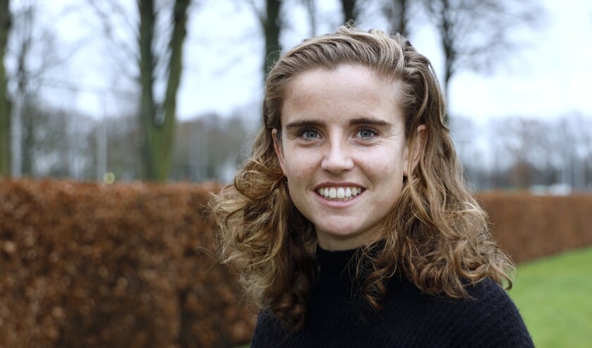 <p>Myrthe Moorrees: "Ik ben blij dat ik met de feestdagen in Nederland ben."</p>