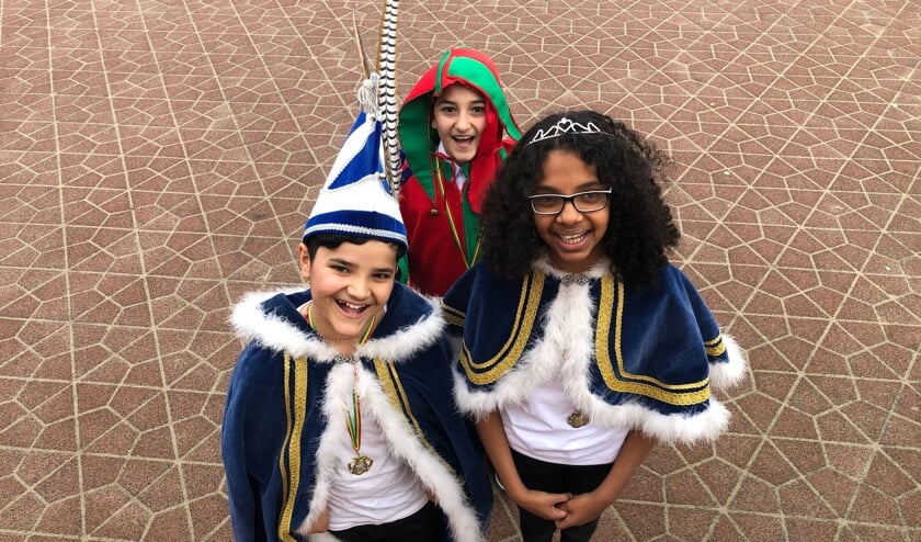 Prins, prinses en nar van de Krokodaris.