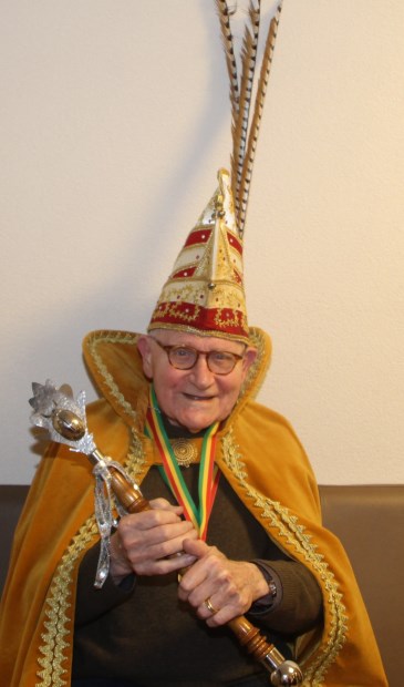 Prins Tjeu Aarts van Zorghuis Smakt .
