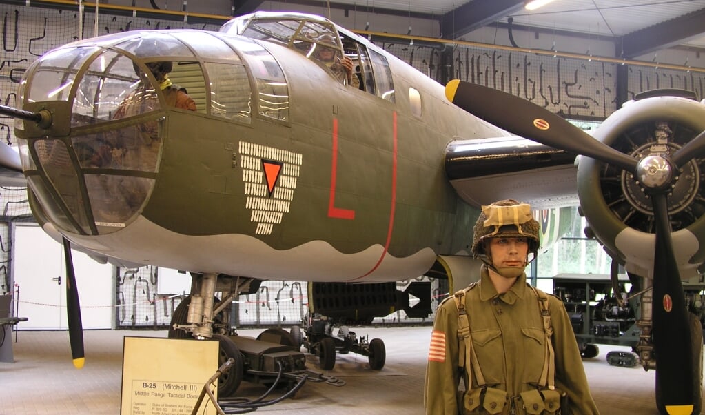 Mitchell B25 in Oorlogsmuseum Overloon. 
