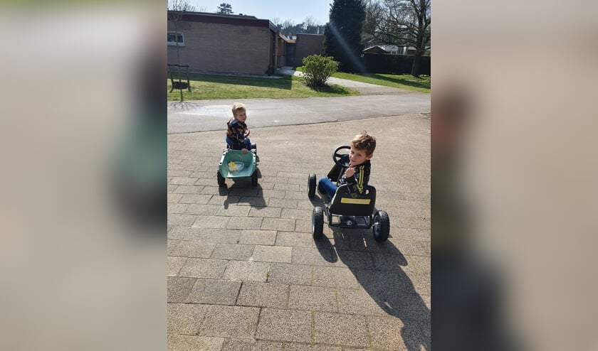 Jurre en Steef gingen samen op pad.