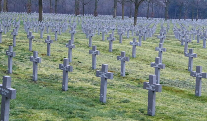 <p>De Duitse Militaire Begraafplaats in Ysselsteyn. </p>