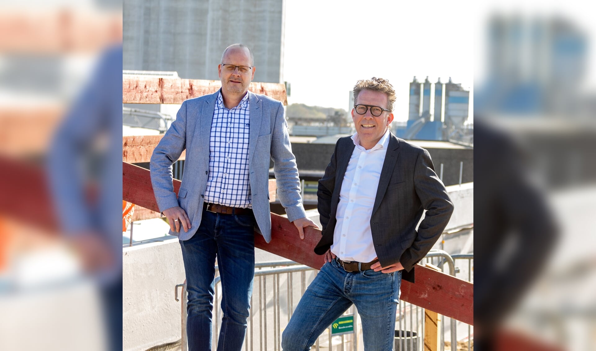Stefan Kuijpers (links) en Herman Rutten, directie Vitelia, kijken met vertrouwen naar de toekomst. 