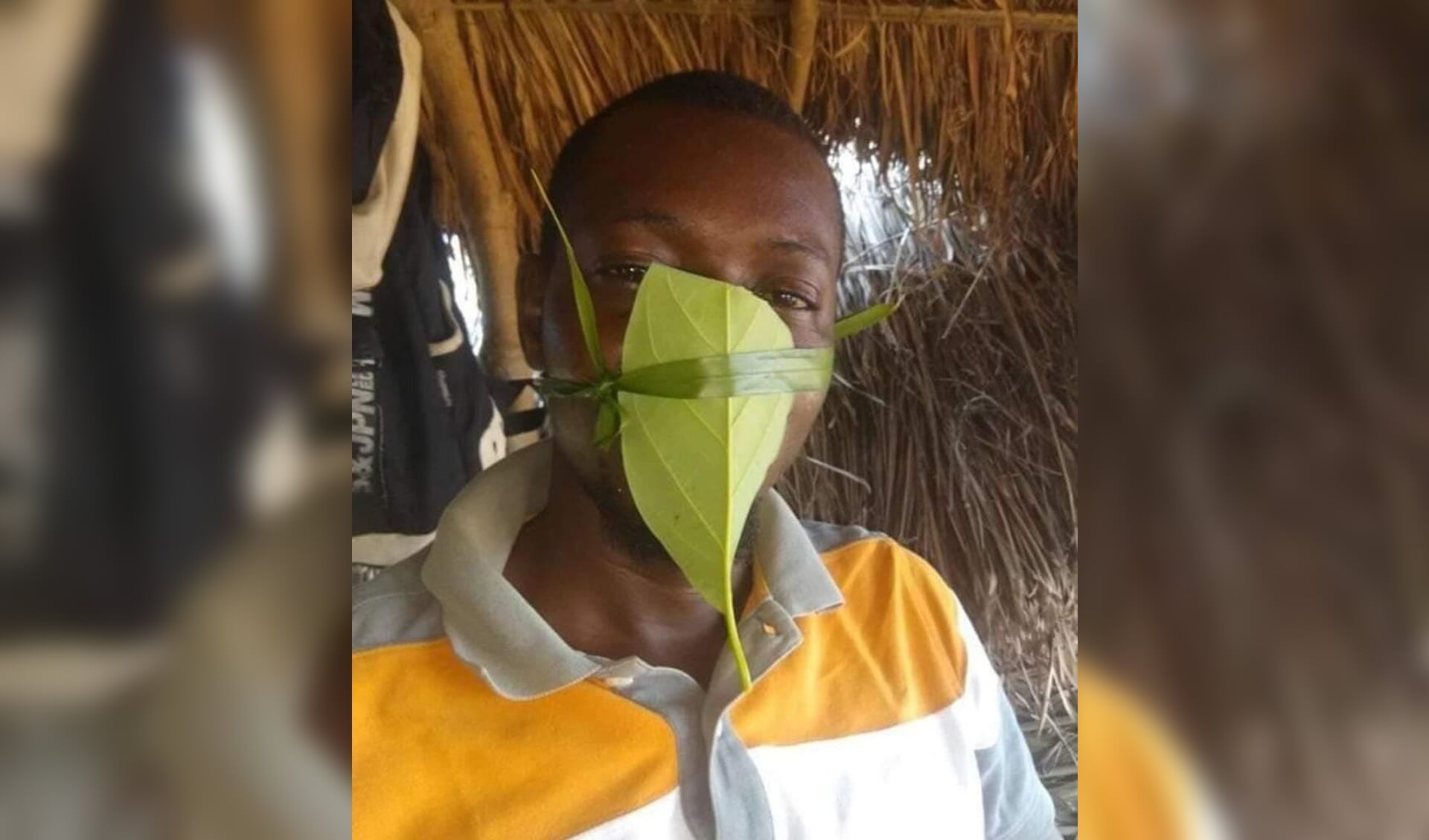 Mondmaskers voor Uganda in Afrika 