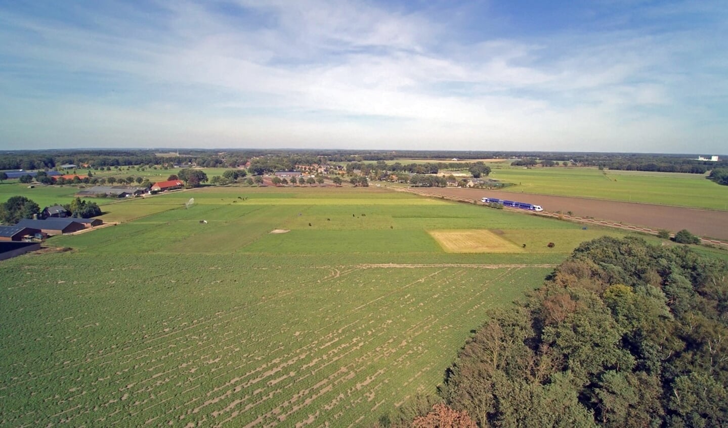 De plek waar het zonnepark van Kronos zou komen.