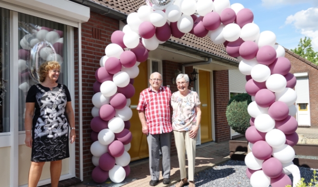<p>Wiel en Truus Gooren 60 jaar getrouwd</p>
