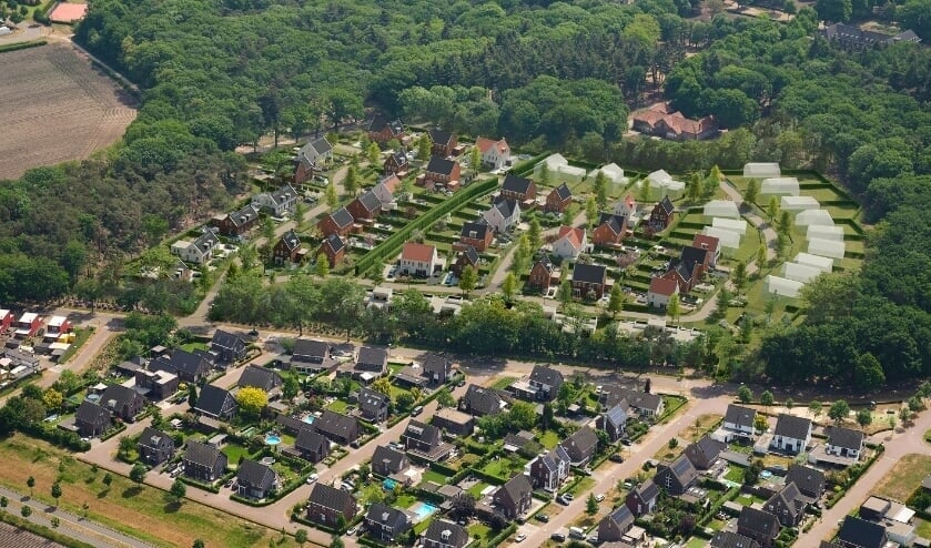 <p>Een impressie van de nieuwe wijk Annahaeghe op het Annapark.</p>