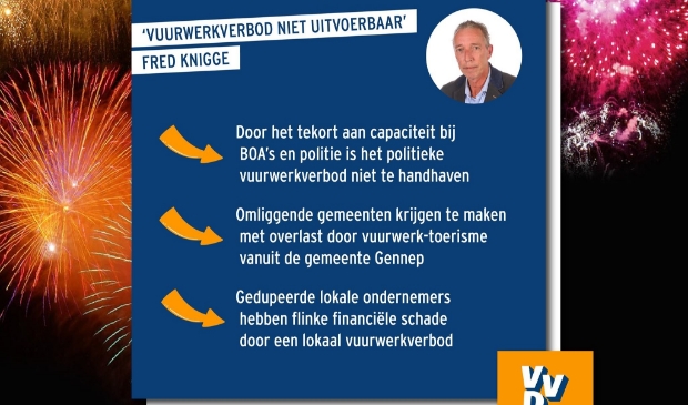 Vuurwerkverbod Gennep zou niet te handhaven zijn