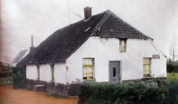 <p>Inmiddels verdwenen huisje aan de oude Ericaweg op De Hei</p>